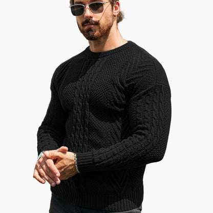 Herren Strickpullover im Casual Stil – Modischer Freizeitpullover für Herbst und Winter