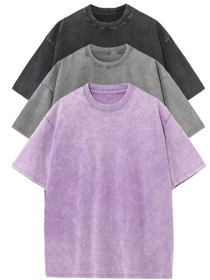 Herren Oversize T-Shirt 3er Pack – Trendiges Streetwear Basic für Freizeit & Alltag