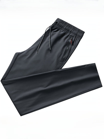 Men's Sports Pants with Zipper Pockets – Comfortable Training Pants for Everyday and Fitness Use