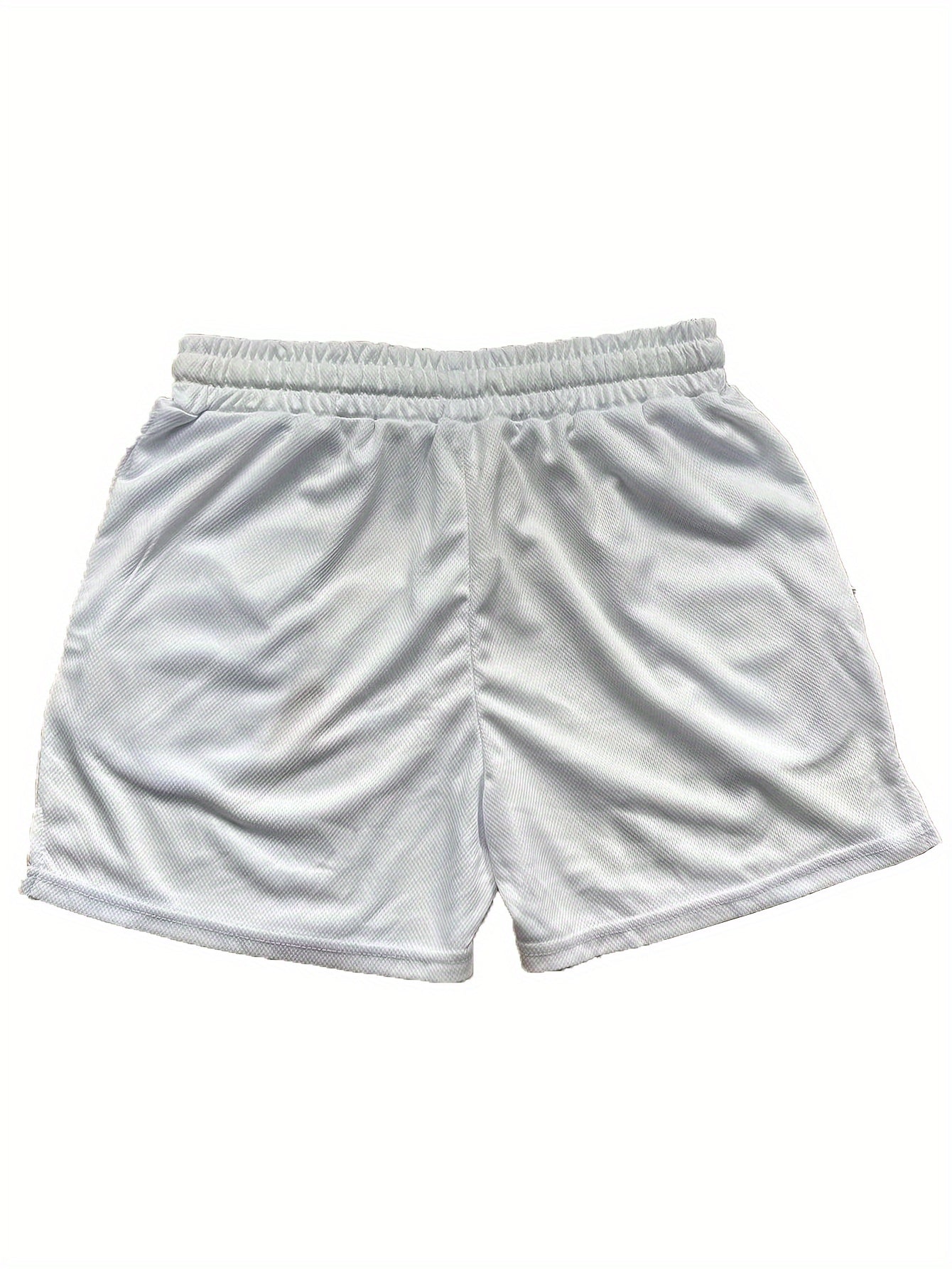 Men's Basketball Shorts with 'HIT HARD' Print – Sporty Look for Training and Leisure