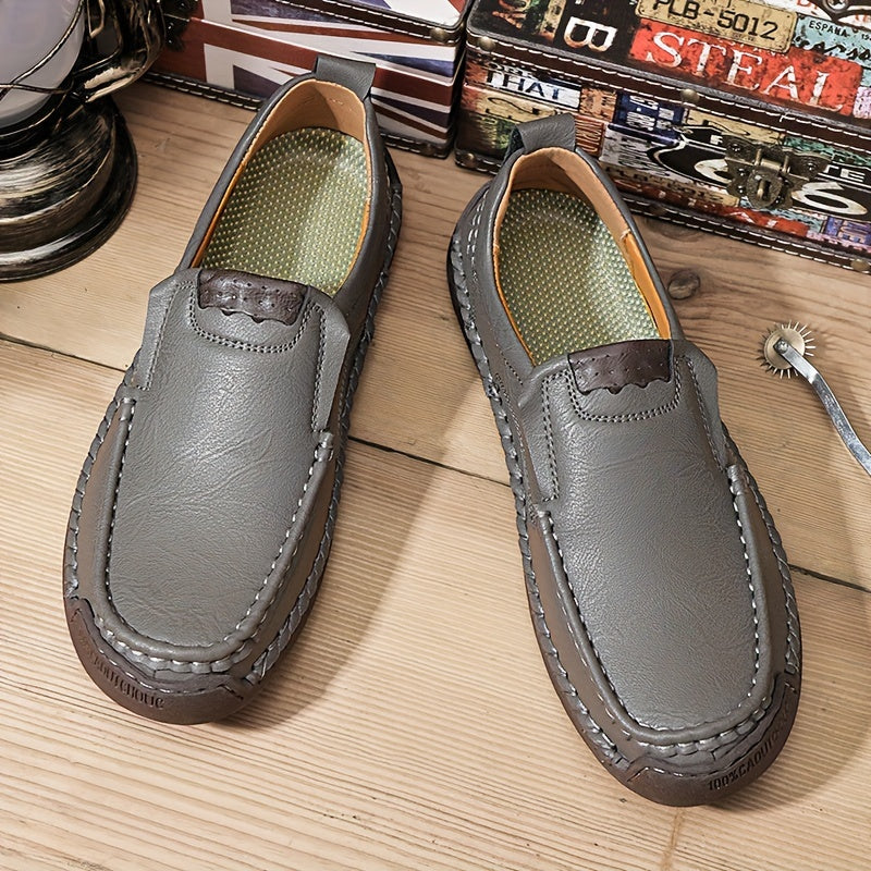 Herren Slip-On Freizeitschuhe – Bequeme Alltagsschuhe im Casual-Look