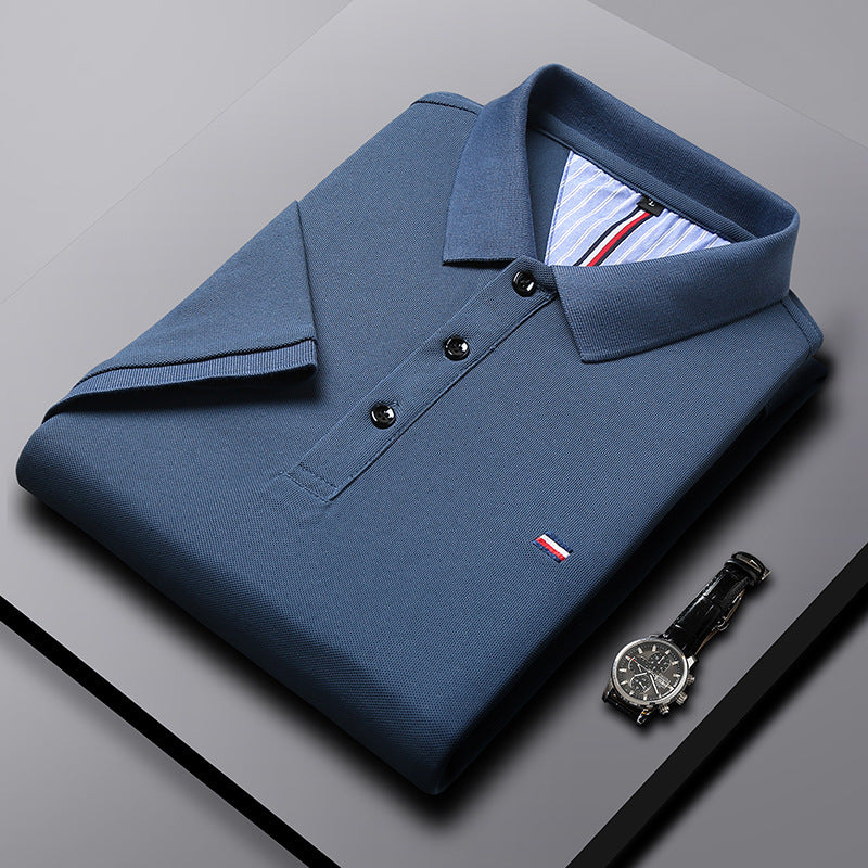 Louis – Trendy summer polo shirt for men with short sleeve