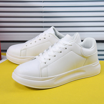 Ralph – Large White Sneakers made of Vegan Leather with Waterproof Design