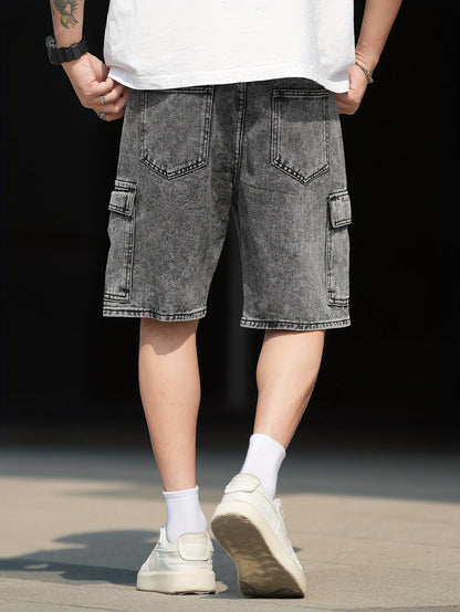 Men's Cargo Shorts in Casual Streetwear Style – Ideal for Everyday and Leisure
