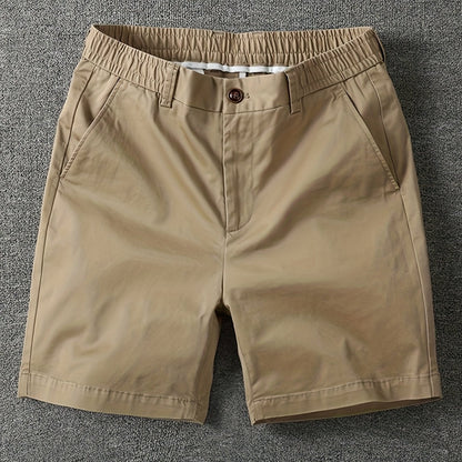 Herren Freizeitshorts mit elastischem Bund und klassischem Schnitt – Perfekt für Alltag und Urlaub