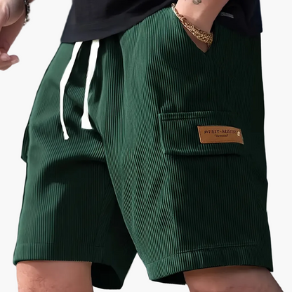 Men's Casual Shorts with Drawstring and Side Pocket – Modern Summer Bermudas for Everyday and Vacation