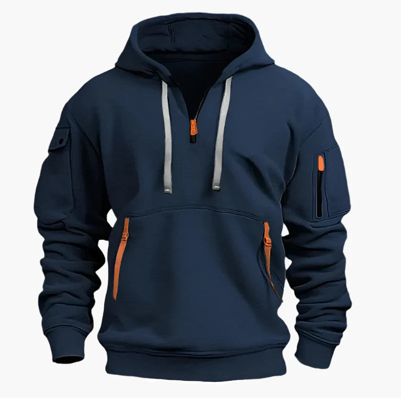 Men's Artemis Hoodie – Functional Streetwear Hoodie with Pockets and Zipper