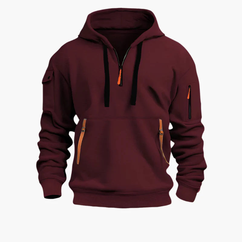 Men's Artemis Hoodie – Functional Streetwear Hoodie with Pockets and Zipper