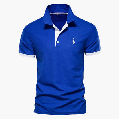 Men's Polo Shirt – Modern Casual and Work Polo Shirt with Sporty Accent