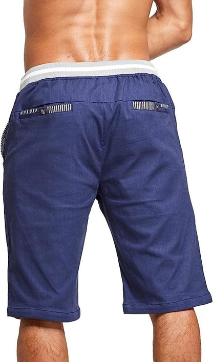 Herren Bermuda Shorts Freizeit Knie-Länge Sportlich für Alltag & Urlaub