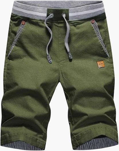 Herren Bermuda Shorts Freizeit Knie-Länge Sportlich für Alltag & Urlaub