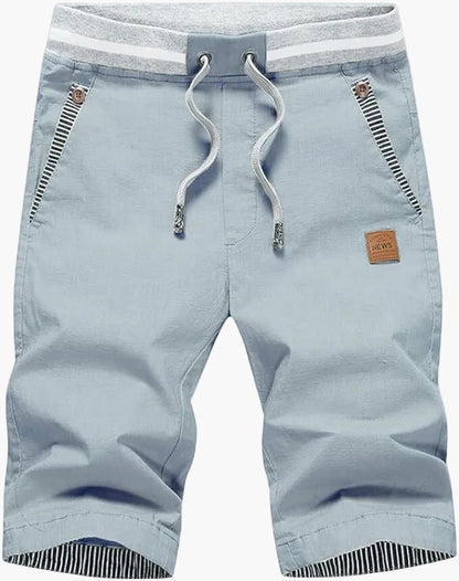 Herren Bermuda Shorts Freizeit Knie-Länge Sportlich für Alltag & Urlaub