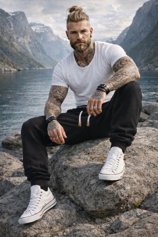 Men's Sweatpants Modern Fit – Athletic & Comfortable for Everyday and Leisure