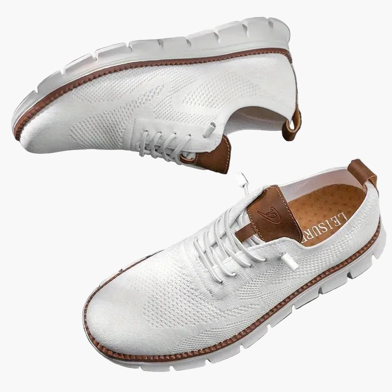 Herren Sneaker Sportlich Low-Top Komfortschuh für Alltag und Freizeit