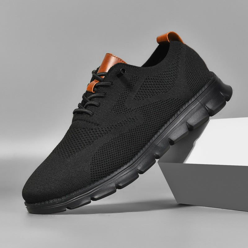 Herren Sneaker Sportlich Low-Top Komfortschuh für Alltag und Freizeit