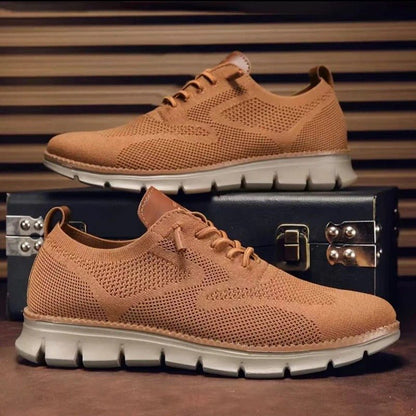 Herren Sneaker Sportlich Low-Top Komfortschuh für Alltag und Freizeit