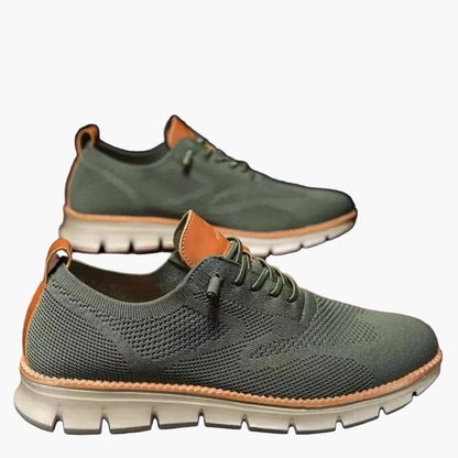 Herren Sneaker Sportlich Low-Top Komfortschuh für Alltag und Freizeit