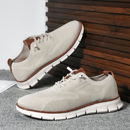 Herren Sneaker Sportlich Low-Top Komfortschuh für Alltag und Freizeit