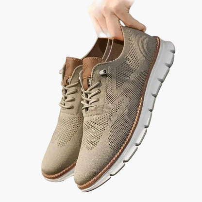 Herren Sneaker Sportlich Low-Top Komfortschuh für Alltag und Freizeit