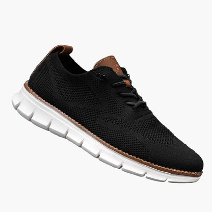 Herren Sneaker Sportlich Low-Top Komfortschuh für Alltag und Freizeit