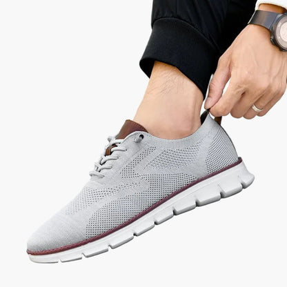 Herren Sneaker Sportlich Low-Top Komfortschuh für Alltag und Freizeit