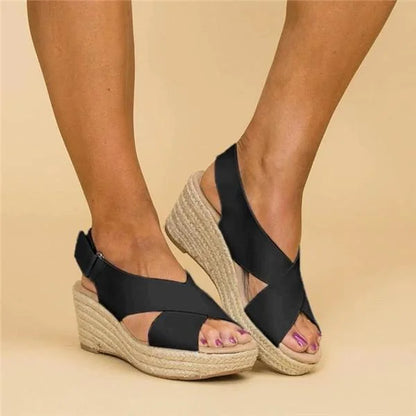 Women's Comfortable Wedge Sandals – Fashionable Summer Wedges for Everyday, Leisure, and Vacation