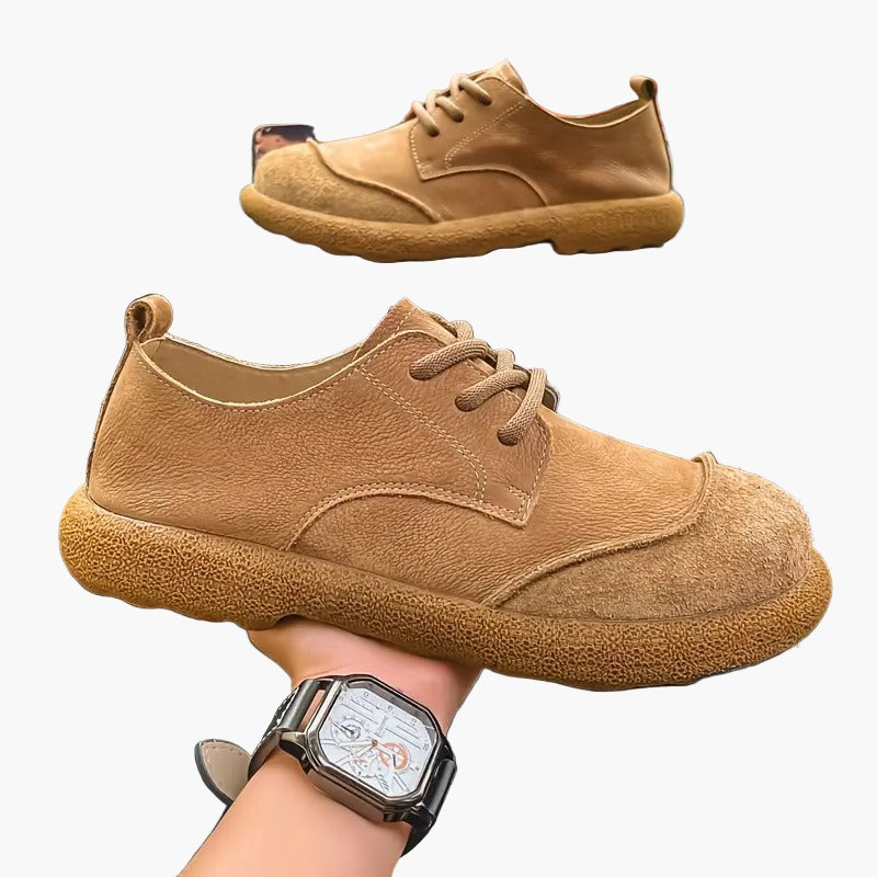 Herren Komfort-Schnürschuhe für Alltag und Business – Santiago Orthopädische Schuhe