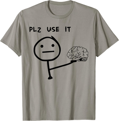 Men's T-Shirt with Funny Meme Print – Casual Streetwear for Everyday and Leisure