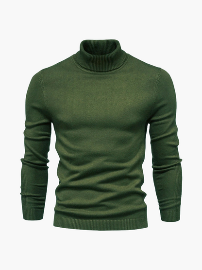 Men's Turtleneck Sweater Classic Elegant – Versatile Style for Everyday and Business