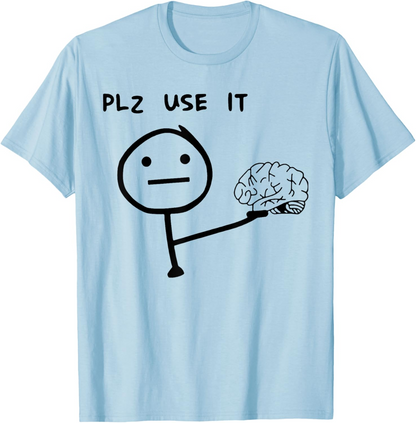 Men's T-Shirt with Funny Meme Print – Casual Streetwear for Everyday and Leisure