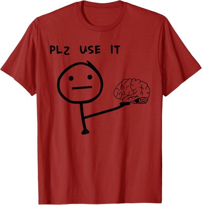 Men's T-Shirt with Funny Meme Print – Casual Streetwear for Everyday and Leisure