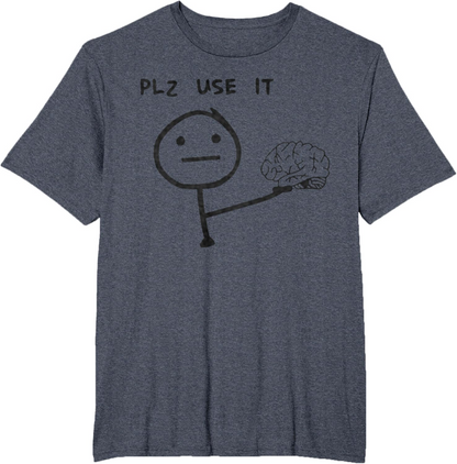 Men's T-Shirt with Funny Meme Print – Casual Streetwear for Everyday and Leisure