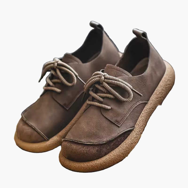 Herren Komfort-Schnürschuhe für Alltag und Business – Santiago Orthopädische Schuhe