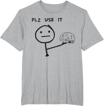 Men's T-Shirt with Funny Meme Print – Casual Streetwear for Everyday and Leisure