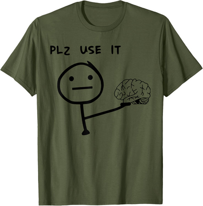 Men's T-Shirt with Funny Meme Print – Casual Streetwear for Everyday and Leisure
