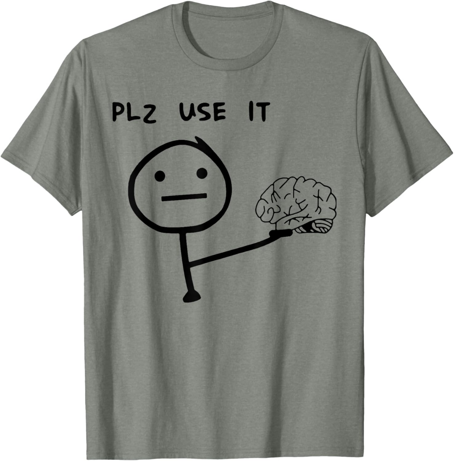 Men's T-Shirt with Funny Meme Print – Casual Streetwear for Everyday and Leisure