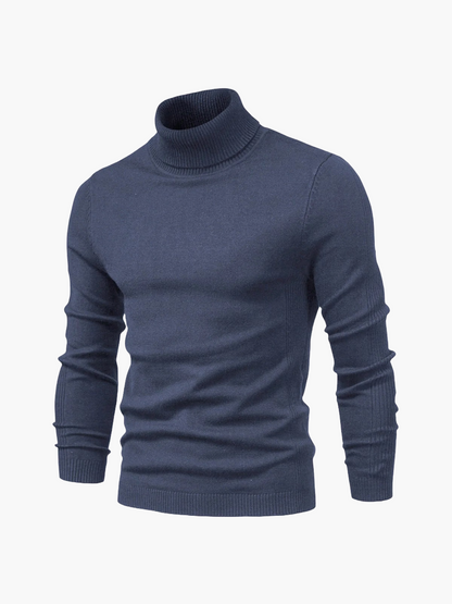 Men's Turtleneck Sweater Classic Elegant – Versatile Style for Everyday and Business