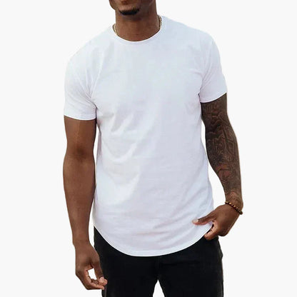 Men's Exercise Shirt Slim Fit – Athletic Muscle Shirt for Training & Leisure