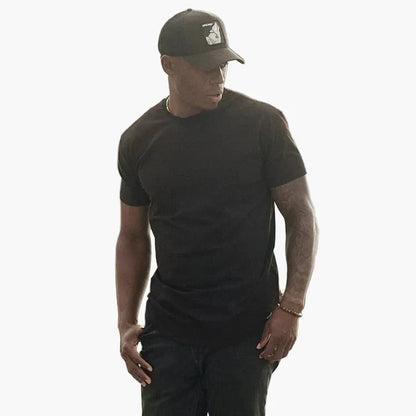 Men's Exercise Shirt Slim Fit – Athletic Muscle Shirt for Training & Leisure