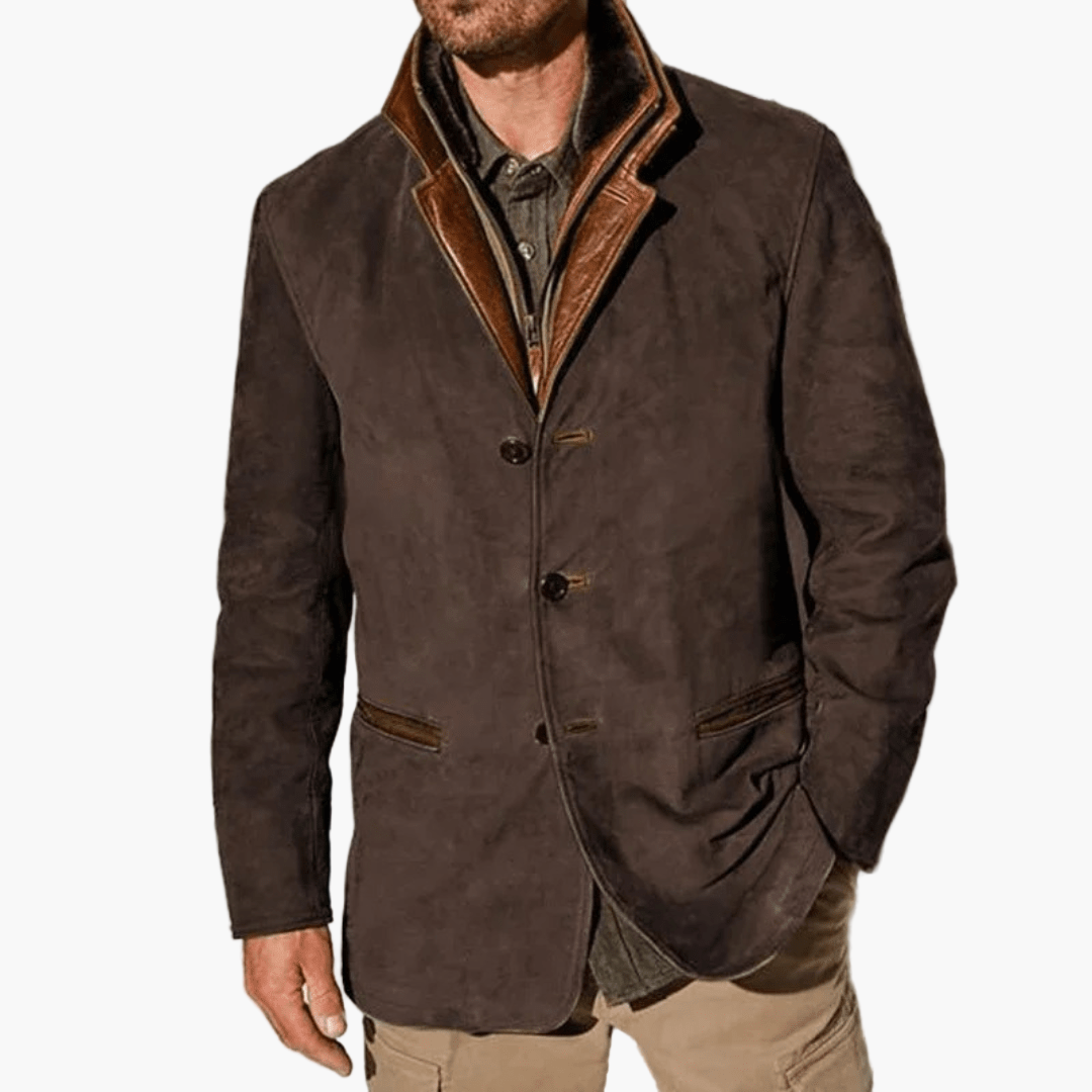 Men's Vintage Casual Jacket Classic – Stylish Transitional Jacket for Everyday and Business