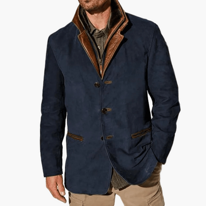 Men's Vintage Casual Jacket Classic – Stylish Transitional Jacket for Everyday and Business
