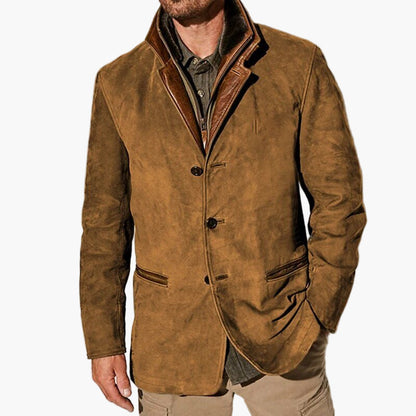 Men's Vintage Casual Jacket Classic – Stylish Transitional Jacket for Everyday and Business