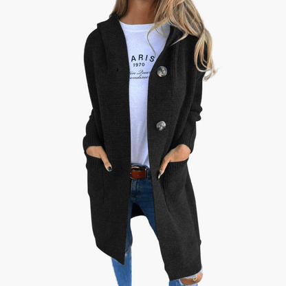 Damen Strick-Cardigan Lang – Eleganter Alltagsbegleiter für Freizeit und Büro