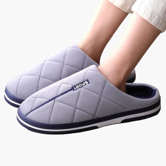 Herren Hausschuhe Komfort Warm Gepolstert – Rutschfeste Winter Pantoffeln