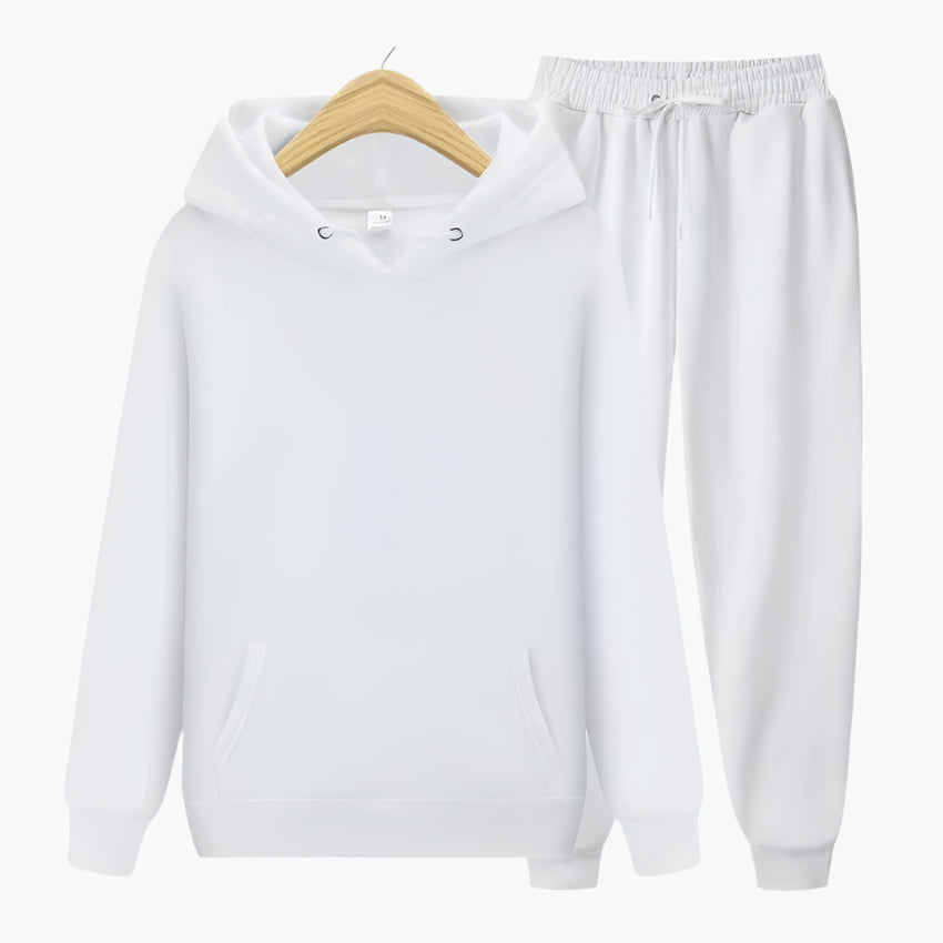 Men's Casual Home Suit Set – Hoodie & Jogging Pants for Sports and Relaxation