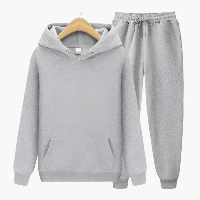 Men's Casual Home Suit Set – Hoodie & Jogging Pants for Sports and Relaxation