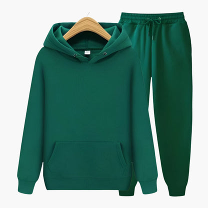 Men's Casual Home Suit Set – Hoodie & Jogging Pants for Sports and Relaxation