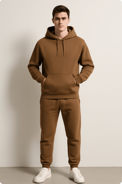 Men's Casual Home Suit Set – Hoodie & Jogging Pants for Sports and Relaxation