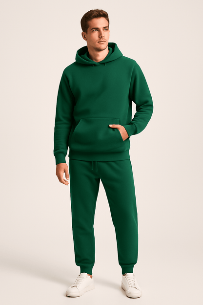 Men's Casual Home Suit Set – Hoodie & Jogging Pants for Sports and Relaxation