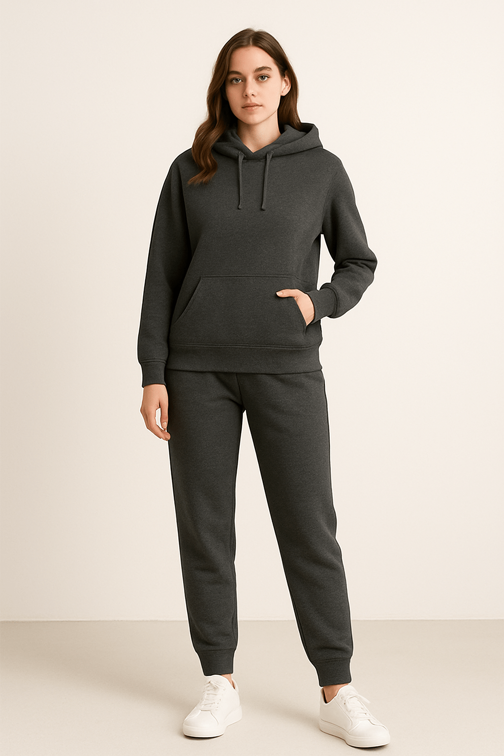 Men's Casual Home Suit Set – Hoodie & Jogging Pants for Sports and Relaxation